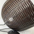 Lustre Luminária Pendente Utron Junco Taça Rústico 45cm - Mar