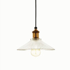 Lustre Luminaria Pendente Vidro Decoração Iluminação Luz Casa