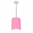 Lustre Luminária Pendente Vivare Free Lux Pe-4102br Cúpula Em