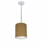 Lustre Luminária Pendente Vivare Free Lux Pe-4102br Cúpula Em