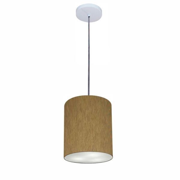 Lustre Luminária Pendente Vivare Free Lux Pe-4102br Cúpula Em