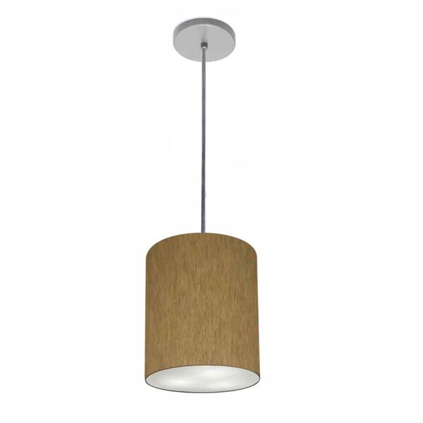 Lustre Luminária Pendente Vivare Free Lux Pe-4102cz Cúpula Em