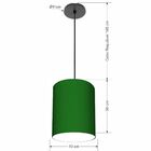 Lustre Luminária Pendente Vivare Free Lux Pe-4102pr Cúpula Em