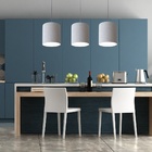 Lustre Luminária Pendente Vivare Free Lux Pe-4102pr Cúpula Em