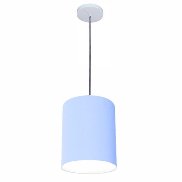 Lustre Luminária Pendente Vivare Free Lux Pe-4103br Cúpula Em