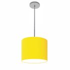 Lustre Luminária Pendente Vivare Free Lux Pe-4105cz Cúpula Em