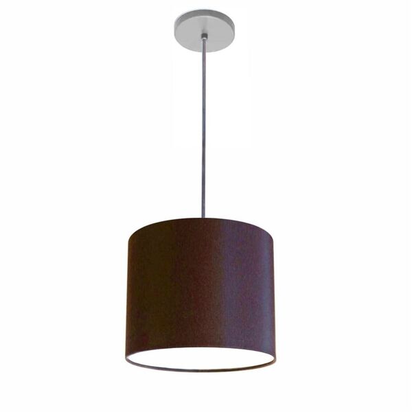 Lustre Luminária Pendente Vivare Free Lux Pe-4105cz Cúpula Em