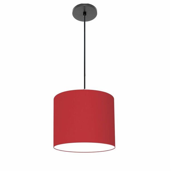 Lustre Luminária Pendente Vivare Free Lux Pe-4105pr Cúpula Em
