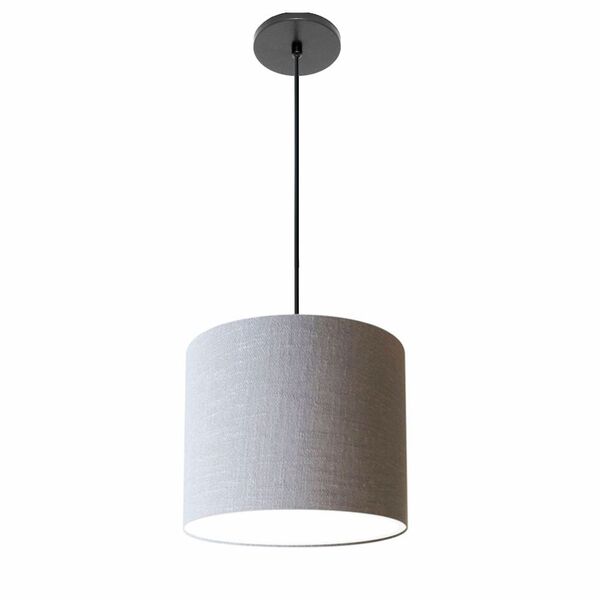 Lustre Luminária Pendente Vivare Free Lux Pe-4105pr Cúpula Em