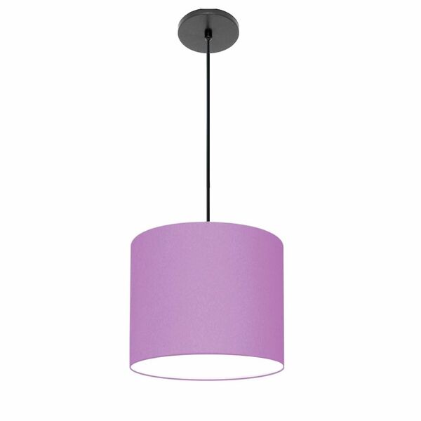 Lustre Luminária Pendente Vivare Free Lux Pe-4105pr Cúpula Em