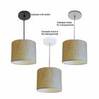 Lustre Luminária Pendente Vivare Free Lux Pe-4106pr Cúpula Em