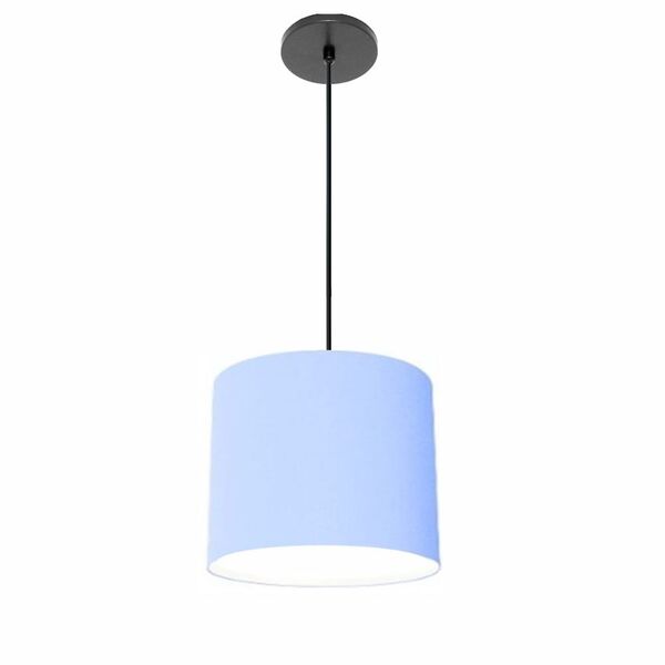 Lustre Luminária Pendente Vivare Free Lux Pe-4107pr Cúpula Em