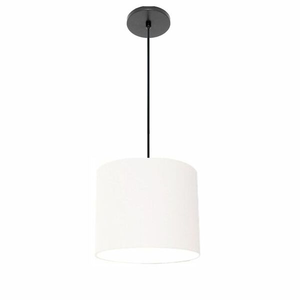 Lustre Luminária Pendente Vivare Free Lux Pe-4107pr Cúpula Em