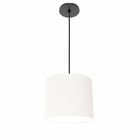 Lustre Luminária Pendente Vivare Free Lux Pe-4107pr Cúpula Em