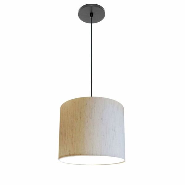 Lustre Luminária Pendente Vivare Free Lux Pe-4107pr Cúpula Em