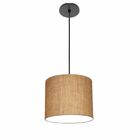 Lustre Luminária Pendente Vivare Free Lux Pe-4107pr Cúpula Em