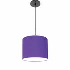 Lustre Luminária Pendente Vivare Free Lux Pe-4107pr Cúpula Em
