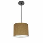 Lustre Luminária Pendente Vivare Free Lux Pe-4107pr Cúpula Em