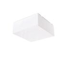 Lustre Luminaria Plafon Cubo Flat 250 2 Lampadas E27 Biv Br