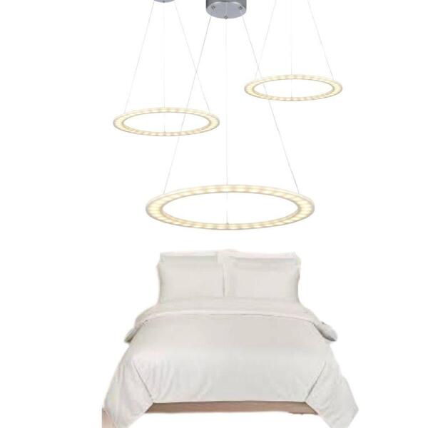 Lustre Luminária Redondo 18w D50 Led Bivolt Acrilico