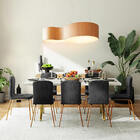 Lustre Madeira Grande Forma Orgânica Wood8050 - Jequitibá