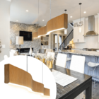 Lustre Madeira Retangular Linear Led Integrado 98cm -snk01