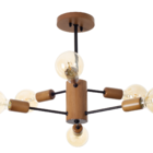 Lustre Madelustre Ana 6 Lâmpadas