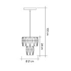 Lustre Mini Fasano G9 Startec Cromado