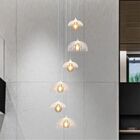 Lustre Mm Medusa Ac. Cristal Para Pé Direito Alto