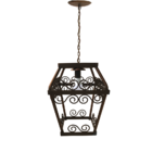 Lustre Modelo Lampião De Teto Decorativo De Uma Lâmpada