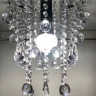 Lustre Moderno De Acrílico Já Vai Montado Com Lâmpada Bf 25cm