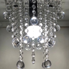 Lustre Moderno De Acrílico Para Quarto Com Lâmpada Inclusa 30