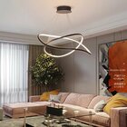 Lustre Oceano Preto 140 85w 3000k Led Gmh Preto Bivolt