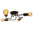 Lustre Para Quarto Sala Cozinha Sputnik 4 Braços