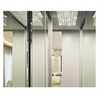 Lustre Para Sala De Cristal Legítimo K9 Base Inox 80x25 Cm