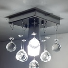Lustre Para Sala De Cristal Legítimo Ótima Iluminação Soquete