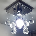 Lustre Para Sala De Cristal Legítimo Ótima Iluminação Soquete