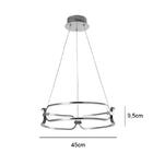 Lustre Para Sala De Jantar Luminária Pendente Lumina Na Cor F