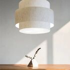 Lustre Para Sala De Jantar Vivare Md-4392 Cúpula Em Tecido 40