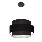 Lustre Para Sala De Jantar Vivare Md-4394 Cúpula Em Tecido 50