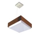 Lustre Para Sala De Jantar Vivare Md-4402 Cúpula Em Tecido 40