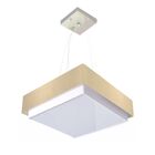 Lustre Para Sala De Jantar Vivare Md-4403 Cúpula Em Tecido 45