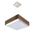 Lustre Para Sala De Jantar Vivare Md-4404 Cúpula Em Tecido 50
