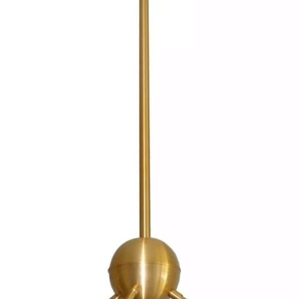 Lustre Para Sala Gregório 35cm Dourado 50270 Preludio