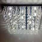 Lustre Para Sala Quarto De Cristal K9 Legítimo 40x40 Cm