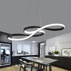 Lustre Pendente 3 Em 1 Arco Infinito Led Perfil Recepçao Hall