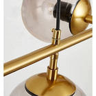 Lustre Pendente 6 Globos Vidro Bola Esfera Molecular Jabutica