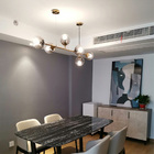 Lustre Pendente 6 Globos Vidro Bola Esfera Molecular Jabutica