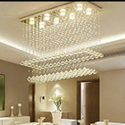 Lustre Pendente  Retangular Torre Para Sala De Jantar/estar 1