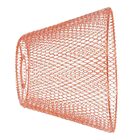 Lustre Pendente Abajur Cupula  Metal Aramado Decoraçao Casa Q